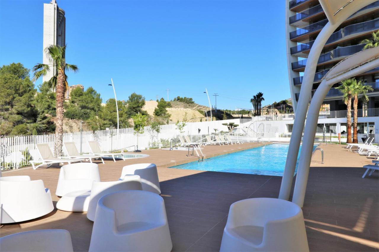 Sunset Waves Deluxe Apartments Poniente Beach Resort Benidorm Kültér fotó